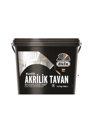 Düfa Akrilik Tavan Boyası 17.5 L Beyaz