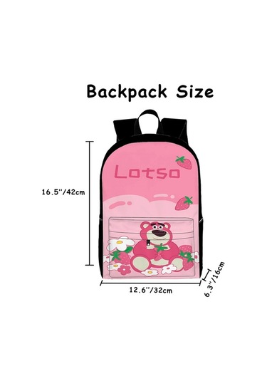 Trendooze Uygun Siyah Siyah Siyah Sırt Seyahat Sahip, Organizasyon Öğrenci Kawaii Karikatür, İş İnç İçin Genç Dizüstü Dizüstü Çoklu Çantası, Çalışması Bölmelerine Bilgisayara Bilgisayar Abd20 15.6 Fz Siyah