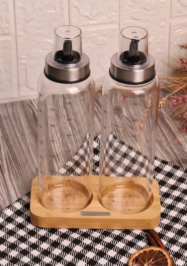 Bambum Damla Standlı Yağlık - Sirkelik Seti 500 Ml