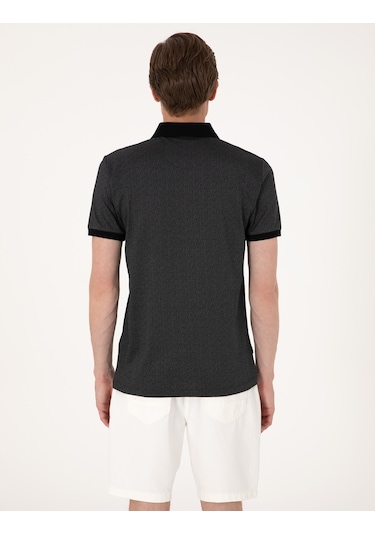 Pierre Cardin Erkek Siyah Tişört 50306859-vr046 Siyah
