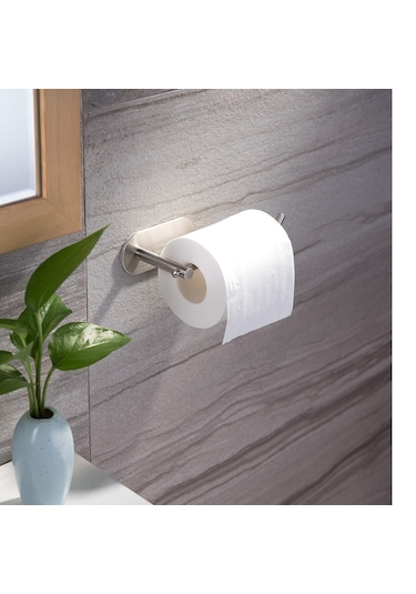 Deltahome Paslanmaz Çelik Tuvalet Kağıtlığı Standı Model: Hamburg