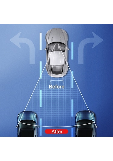Sones Shunweı Sd-2414 Araba Parlama Önleyici Dikiz Aynası, Boyut: 244 X 90mm