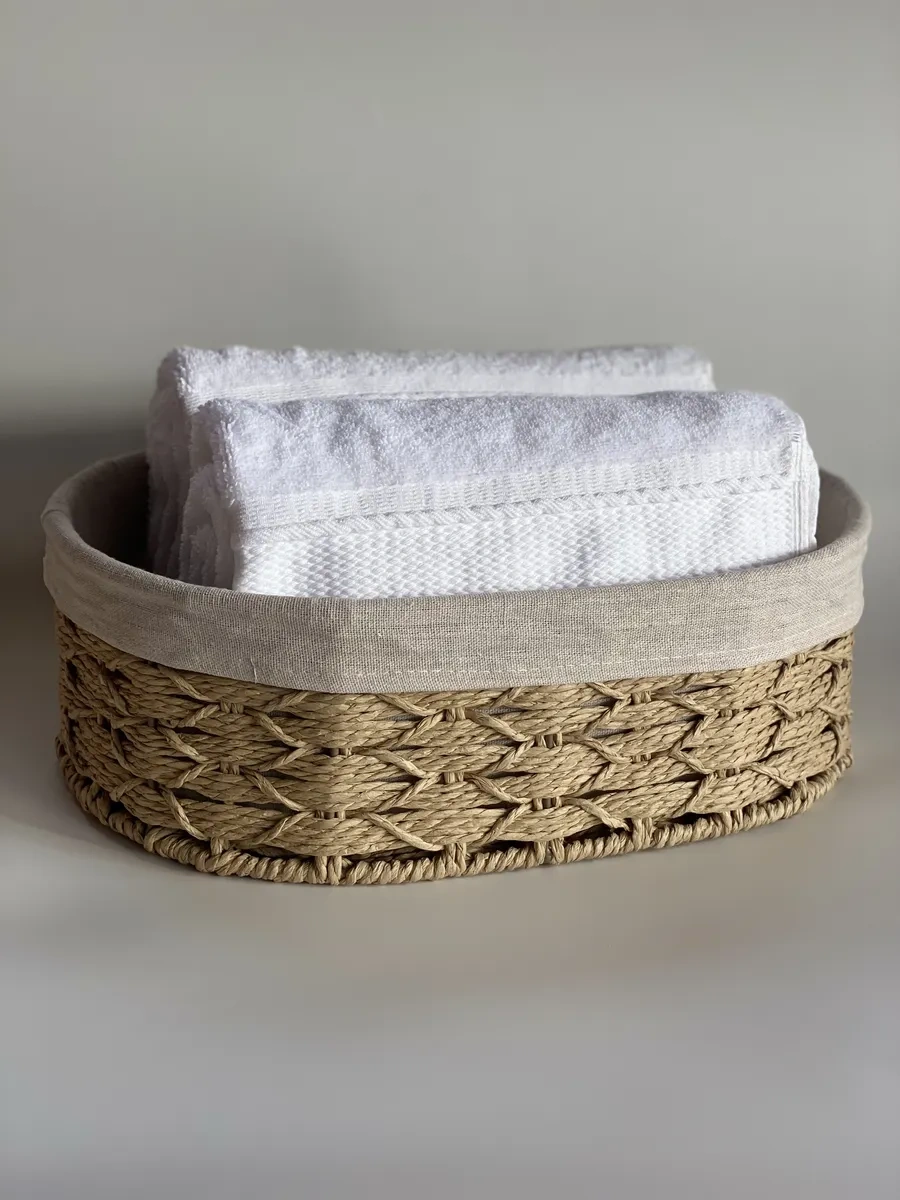 Kulıko Home Büyük Hasır Alışveriş Sepeti 171897699 Bej