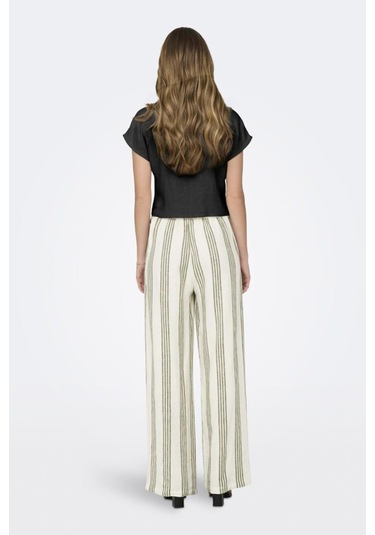 Onlsıesta Ss Knot Lın Bl Shırt Pnt Noos Siyah Renk