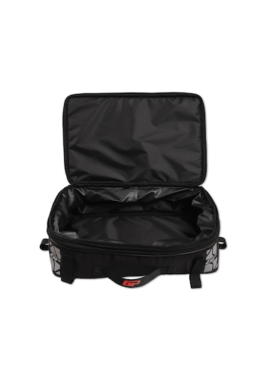 Gp Kompozit Universal 57 Lt Alüminyum Ve Kumaş Motosiklet Çanta Seti Siyah
