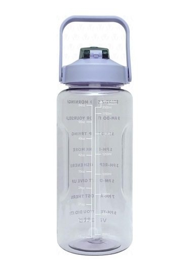 VALLETTA FİGO MOTİVASYONLU SU MATARASI 2 LT - MOR