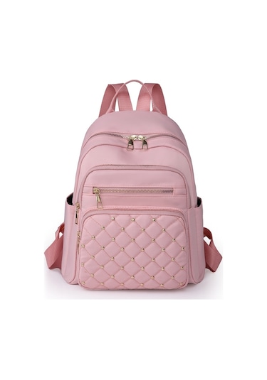 Lixiaqu01 Pink Seyahat Sırt Çantası, Çift Omuz Çantası, Şık AÇIK PEMBE Açik Pembe