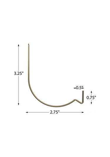Kosona 20 Adet Paslanmaz Çelik Duvar Kanca: Taşınabilir Ev Giyim Askı, Gips Duvarı İçin Delme Gerektiren Dayanıklı Metal Kanca