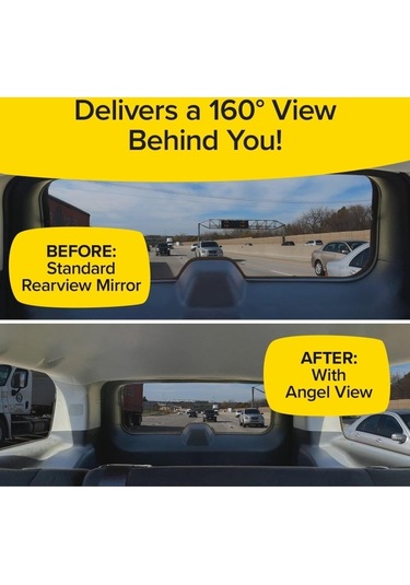 Sones Geniş Açılı Dikiz Aynası Kör Noktaları Azaltır Çoğu Otomobil Suv'una Uyum Sağlar