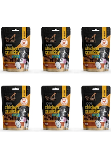 Dog Chicken Crunchy 6x80gr. Tavuklu, Köpek Ödül Maması