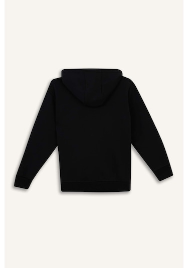 Defacto Erkek Çocuk Kapüşonlu Basic Düz Okul Fermuarlı Sweatshirt X7382a625wnbk81 Siyah Defacto Erkek Çocuk Kapüşonlu Basic Düz Okul Fermuarlı Sweatshirt X7382a625wnbk81 Siyah