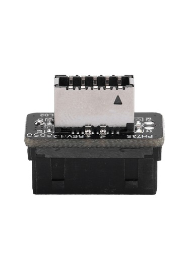 Yaleker Anakart Usb3.0/3.1 19p/20p'den Type-e'ye 90 Derece Dönüştürücü, Önden Tip-c Portu, 10gbps Hız, Kararlı Sinyal, Sürücü Gerektirmez