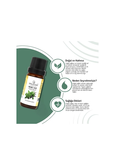 Saldives Nane Yağı 10 ML