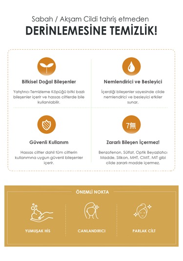Akne Ve Gözenek Karşıtı Gold & Snail Özü Içeren Yüz Temizleme Köpüğü 150 Ml