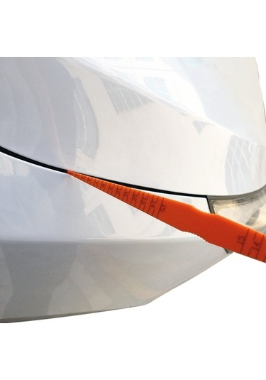 Ebitda Zk-008 Kabin Kapı Paneli Ölçüm Cetveli, Hizalama Ölçer, Kompozit Malzeme, Kullanımı Kolay, 2.5x1.8x0.3cm