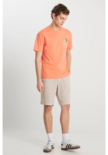 Wrangler Tencel Şort Bej Erkek Şort Bej