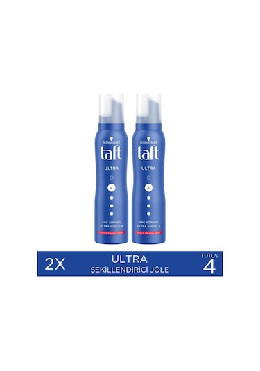 Taft Ultra Güçlendirici Saç Köpüğü 2x150 ML