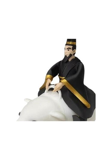 Homyl Qin Shi Huang Heykeli Sanat Eseri Masa Süsü Oturma Odası 10cmx5cmx10cm