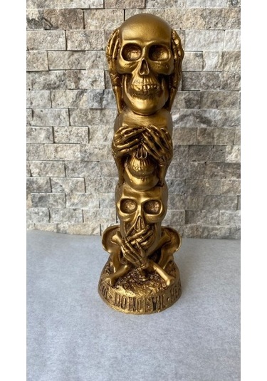 Gold Renkli Kuru Kafa Biblo