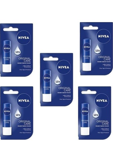 Nivea Original Lip Stick 5'li