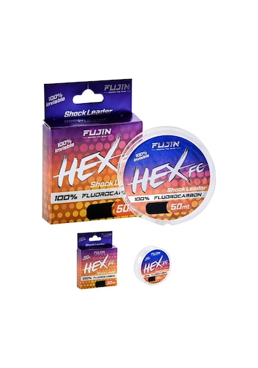 Fujin - Hex Fc Leader 50mt Misina