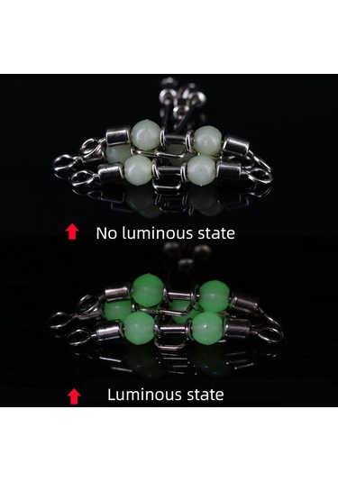 MSO Olta Balıkçılık Paslanmaz Çelik Fosforlu T Fırdöndü (Mod-B)