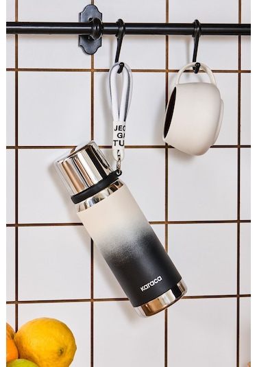 Karaca İnoxis Çelik Sızdırmaz Termos 550 Ml Siyah