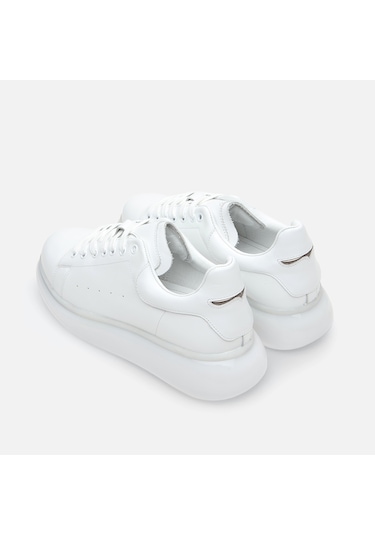 Hotiç Hakiki Deri Beyaz Erkek Günlük Ayakkabı 02ayh281340a900 Beyaz