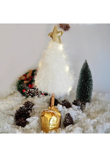 Yılbaşı Işıklı Dekor 55cm Standart