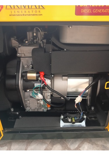 Armak PDA12000TEK 11KVA Dizel Trifaze Kabinli Portatif Jeneratör