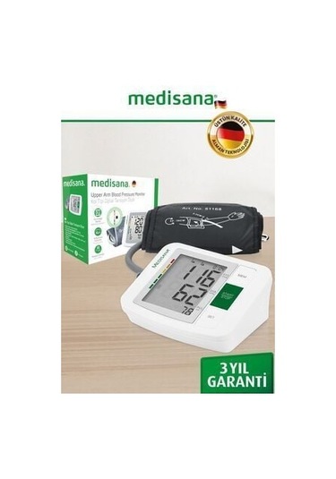 Ekranlı 2x90 Hafızalı Kol Tipi Dijital T - Medikaltec Alman Tasarım Geniş Ekranlı 2x90 Hafızalı Kol Tipi Dijital Tansiyon Aleti 3 Yıl Garantili
