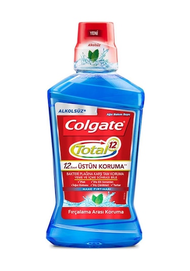 Colgate Total Ağız Bakım Suyu Üstün Koruma 500 ML
