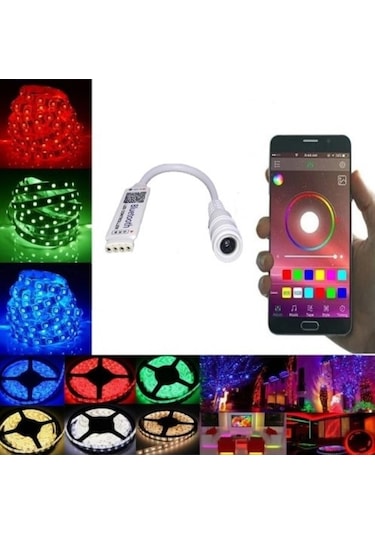 BLUETOOTH RGB ŞERİT LED KONTROL MODÜL CİHAZI