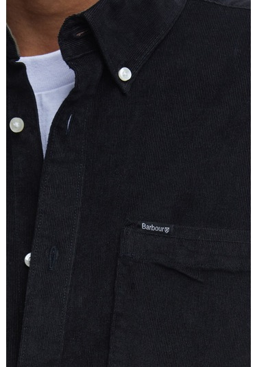 Barbour Ramsey Tailored Cord Gömlek Bk31 Black Siyah