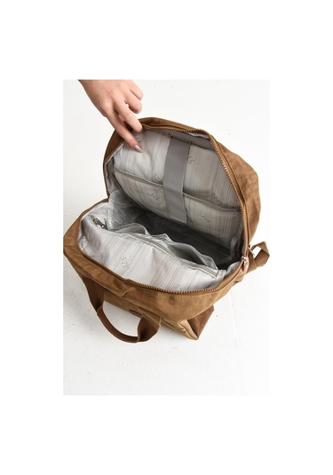 İki Fonksiyonlu Sırt Ve El Çantası Ultra Hafif Taba Model:571-5h - Taba