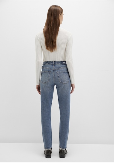 Mavi - Cindy Classic Denim Gölgeli Indigo Mavisi Jean Pantolon 100277-90498 Mavi