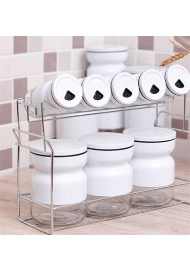 Perotti 13625 Sun White 8 Li Cam Baharatlık