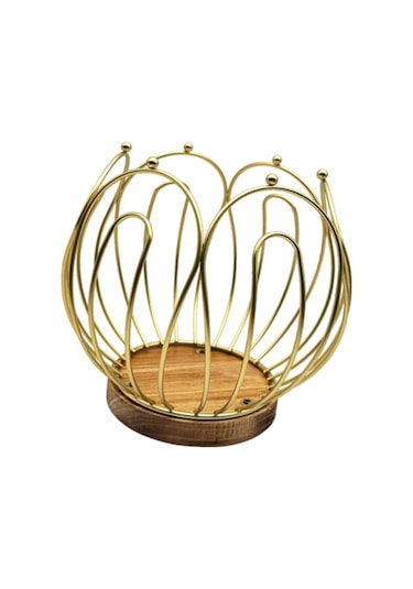 Suntek Kahve Pod Tutucu İstasyonu Organizatör Tezgah Altın Altın