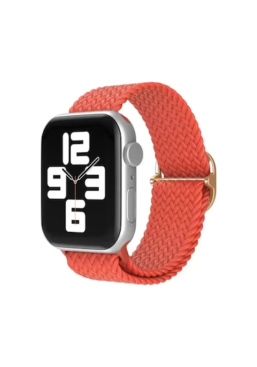 Newface Apple Watch Uyumlu 38mm Star Kordon - Kiremit