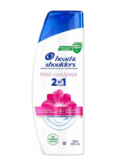 Head&shoulders Şampuan İpeksi Yumuşaklık 2ın1 300 Ml Beyaz