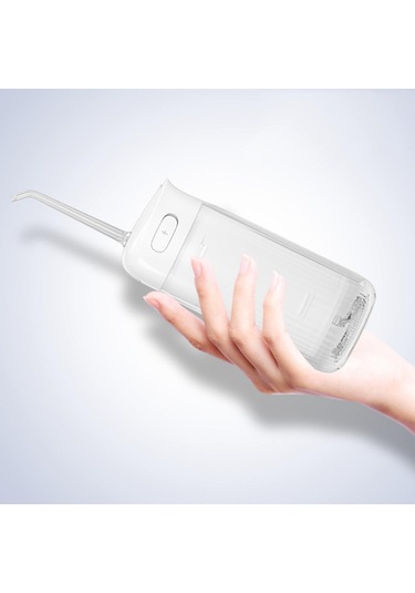 Suntek Elektrikli Diş İpi Taşınabilir Fildişi-beyazı