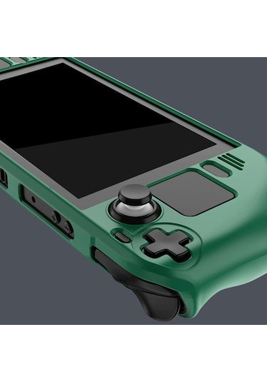 Steam Deck Oyun Konsolu İçin Sert Pc Koruyucu Kılıf Standlı Açık Mor