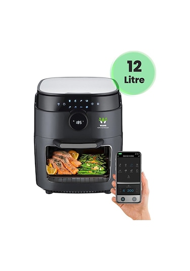 Wiami AirFryer Oven 12L Akıllı Yağsız Fritöz