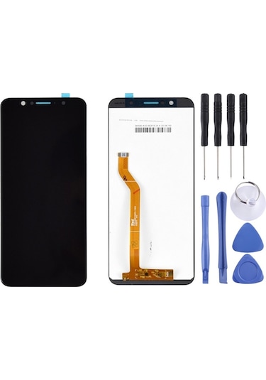 Cbtx Asus Zenfone Max Pro M1 Uyumlu Lcd Ekran M1 Zb601kl / Zb602kl Sayısallaştırıcı Tam Montaj Siyah