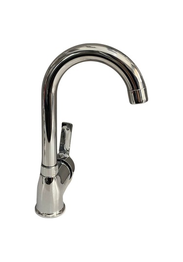 Rudi Armatür Krom Kaplama Lüx Lavabo Bataryası Gümüş