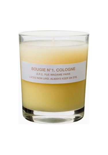 A.p.c Şeffaf Cam Kaplı 150g Mum 50 Saat Kullanım Cologne