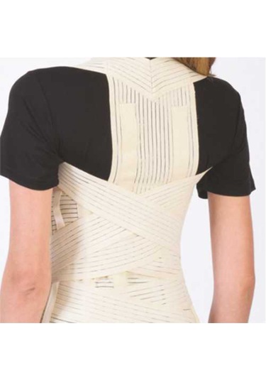 3E Dorsolomber Torakolomber Çelik Fleksible Balenli Korse