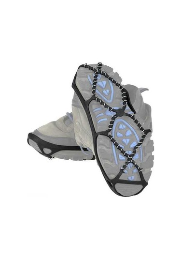 Novahub Çok Renkli Buz Crampon Kış Kar Botu Kapatıcılar, Kaymaz Çekiş Çivileri, Buz Tutucu Çok Renkli