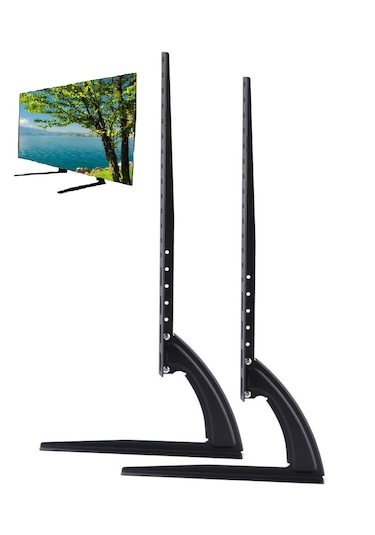 32"-75" Tv Standı Evrensel Masaüstü Ayaklı Tv Braketi Çelik