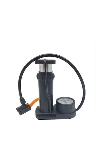 Xbyc 9022 Göstergeli Mini El Ve Ayak Şişirmeli Bisiklet Pompası Yüksek Basınçlı Pompa
